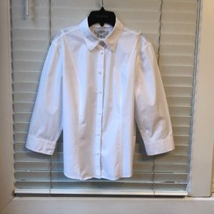 🔥FIRE SALE!🔥 3/$15 3/4 sleeve white blouse